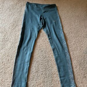 Nike DriFit Blue/Green Leggings